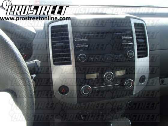 Nissan Frontier Speaker Wire Colors