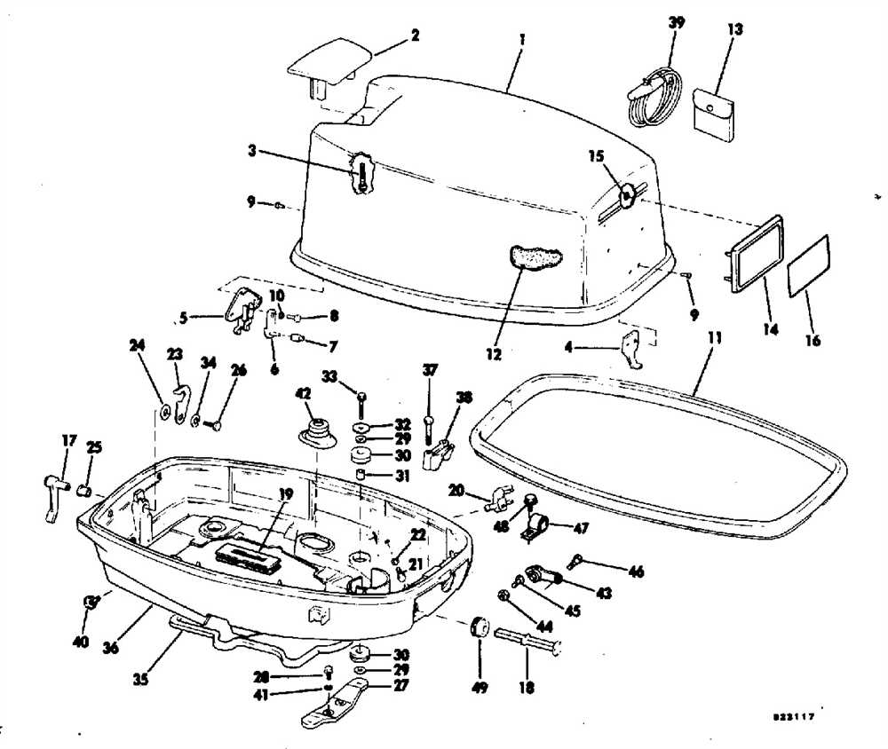 Exploring The 35 HP Johnson Outboard Parts With Detailed Diagrams