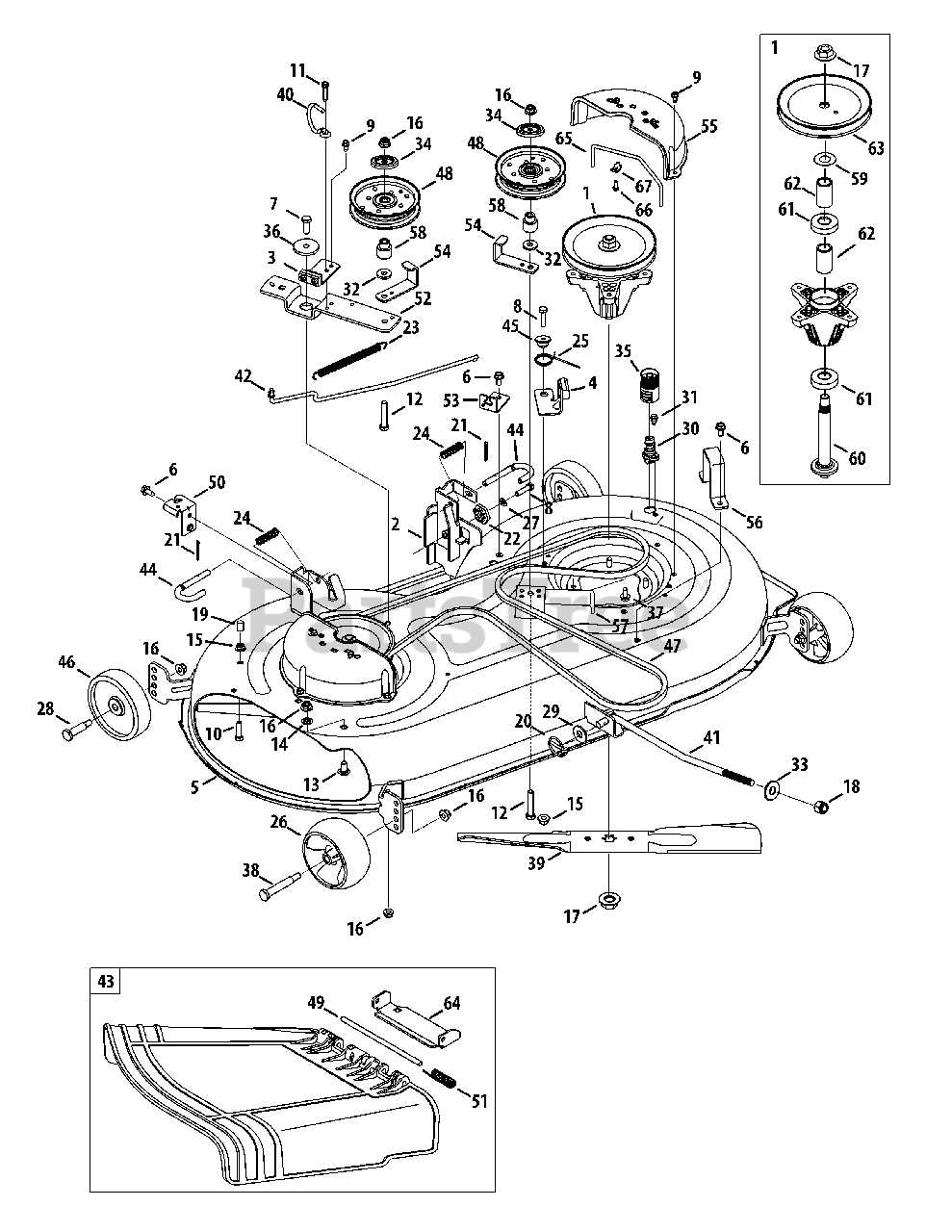 The Ultimate Guide To Understanding The Cub Cadet LTX 1042 Deck Diagram