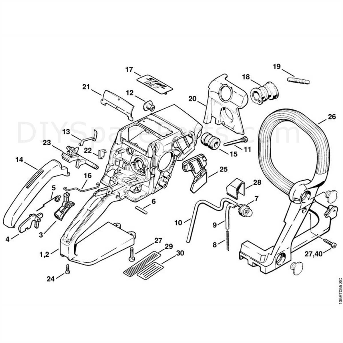 Exploring The Stihl HS 46 C Parts Diagram A Comprehensive Guide