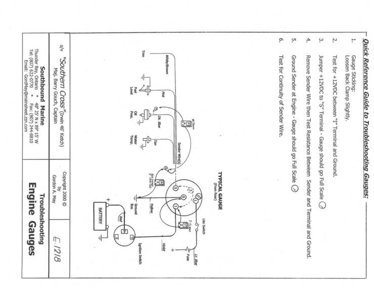 A Comprehensive Guide To Volvo Penta Trim Gauge Wiring Diagrams